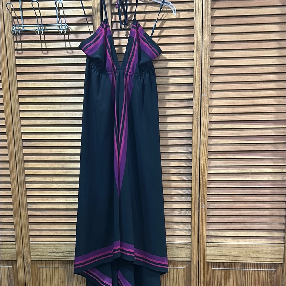 Old Navy Blue and Green High Low Sundress